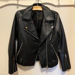 Black Moto Leather Jacket